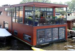 Photo Textures of Buildings Houseboat